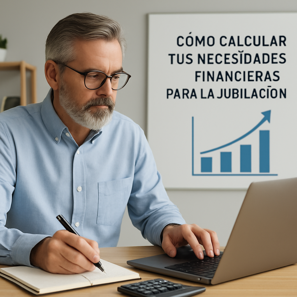 Cómo calcular tus necesidades financieras para la jubilación